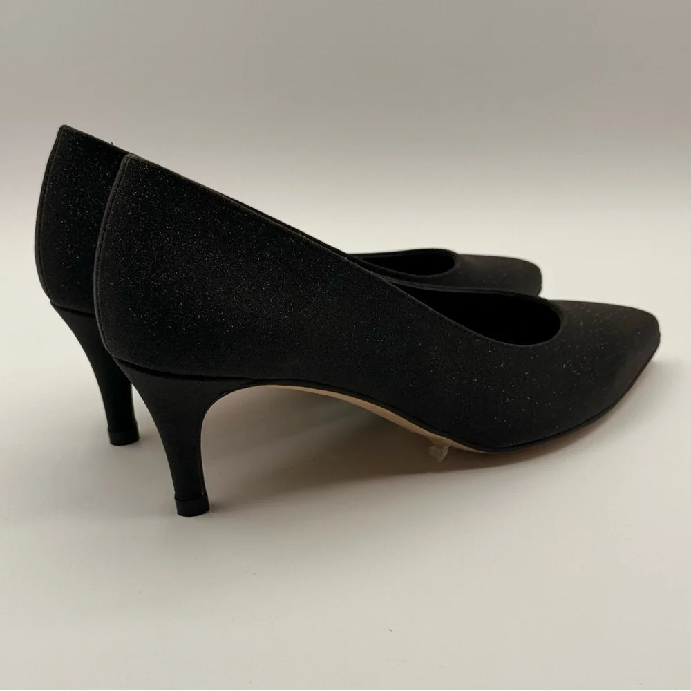 Raphael Sarti Elite Black Sparkle Women's Low Heels Size 37 - Picture 13 of 17